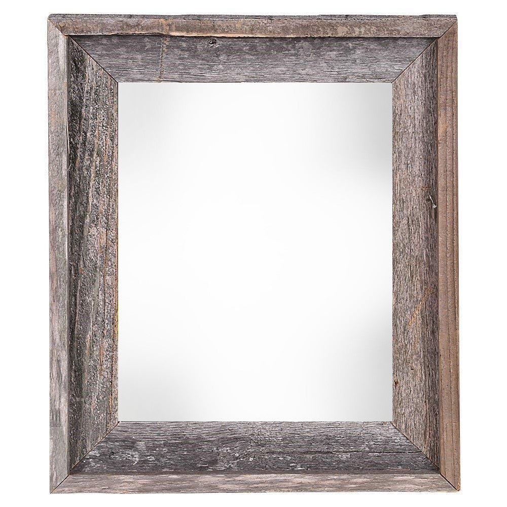 11" x 14" Gray Solid Wood Hanging Picture Frame-1