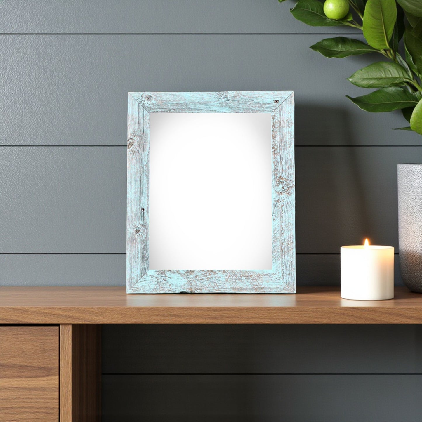 8" x 10" Espresso Solid Wood Tabletop Picture Frame-1