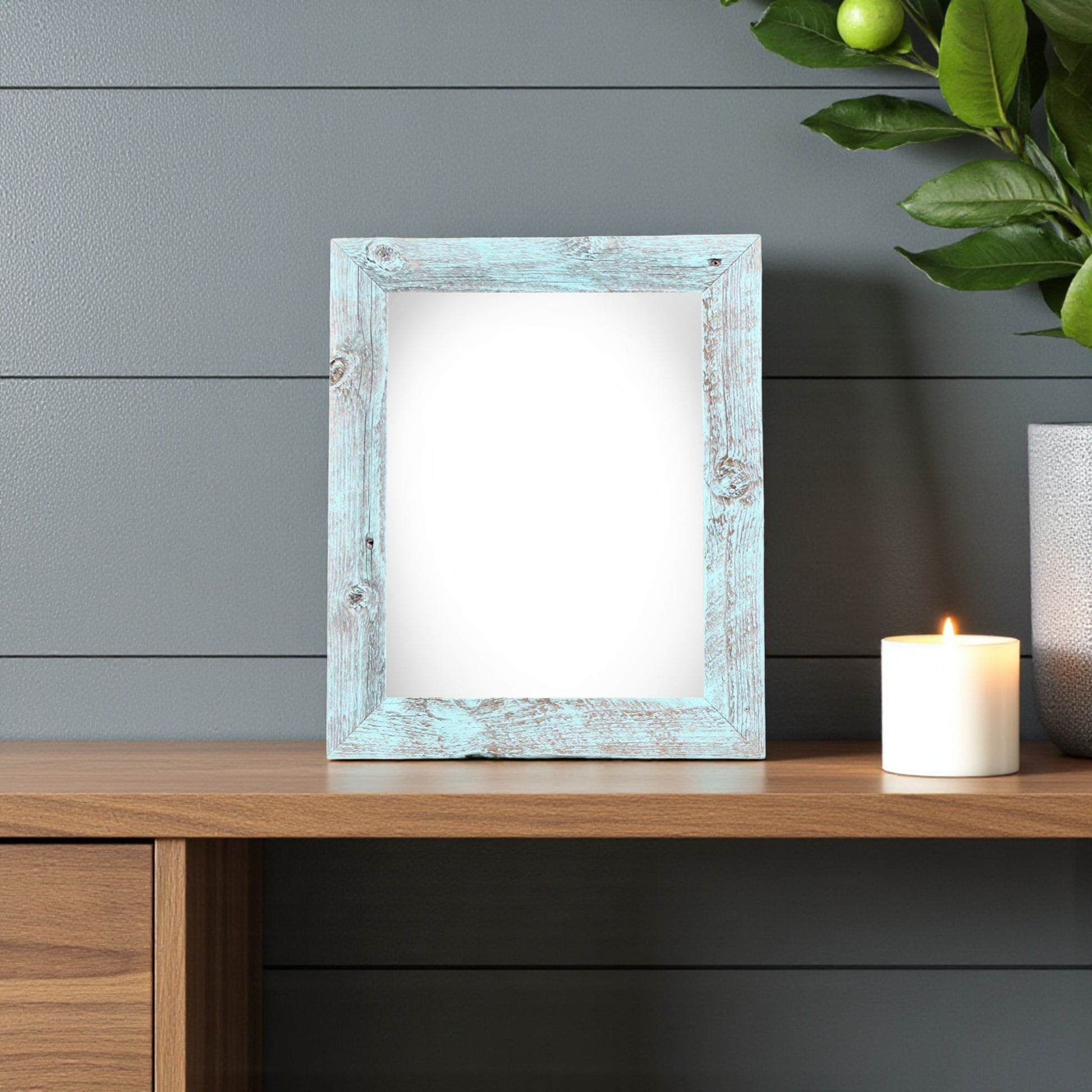 8" x 10" Espresso Solid Wood Tabletop Picture Frame-1