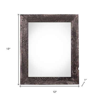 8" x 10" Black Solid Wood Tabletop Picture Frame-5