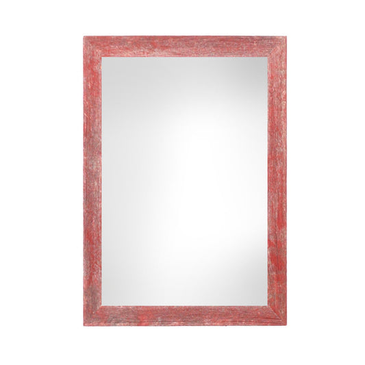 11" x 14" Red Solid Wood Hanging Picture Frame-0