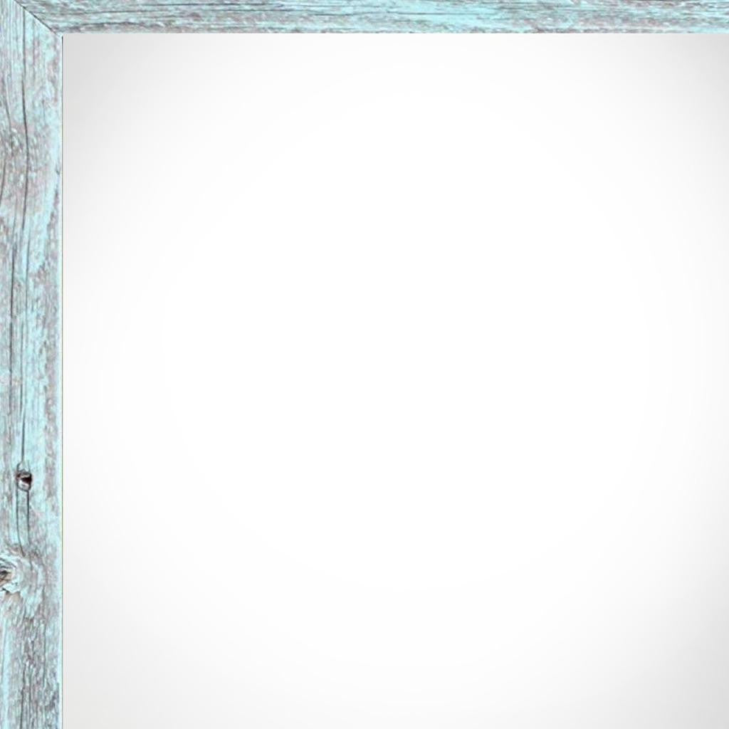 8" x 8" Blue Solid Wood Tabletop Picture Frame-3