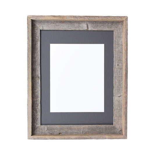 16" x 20" Gray Solid Wood Hanging Picture Frame-0