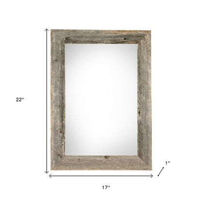 13" x 19" Gray Solid Wood Hanging Picture Frame-6