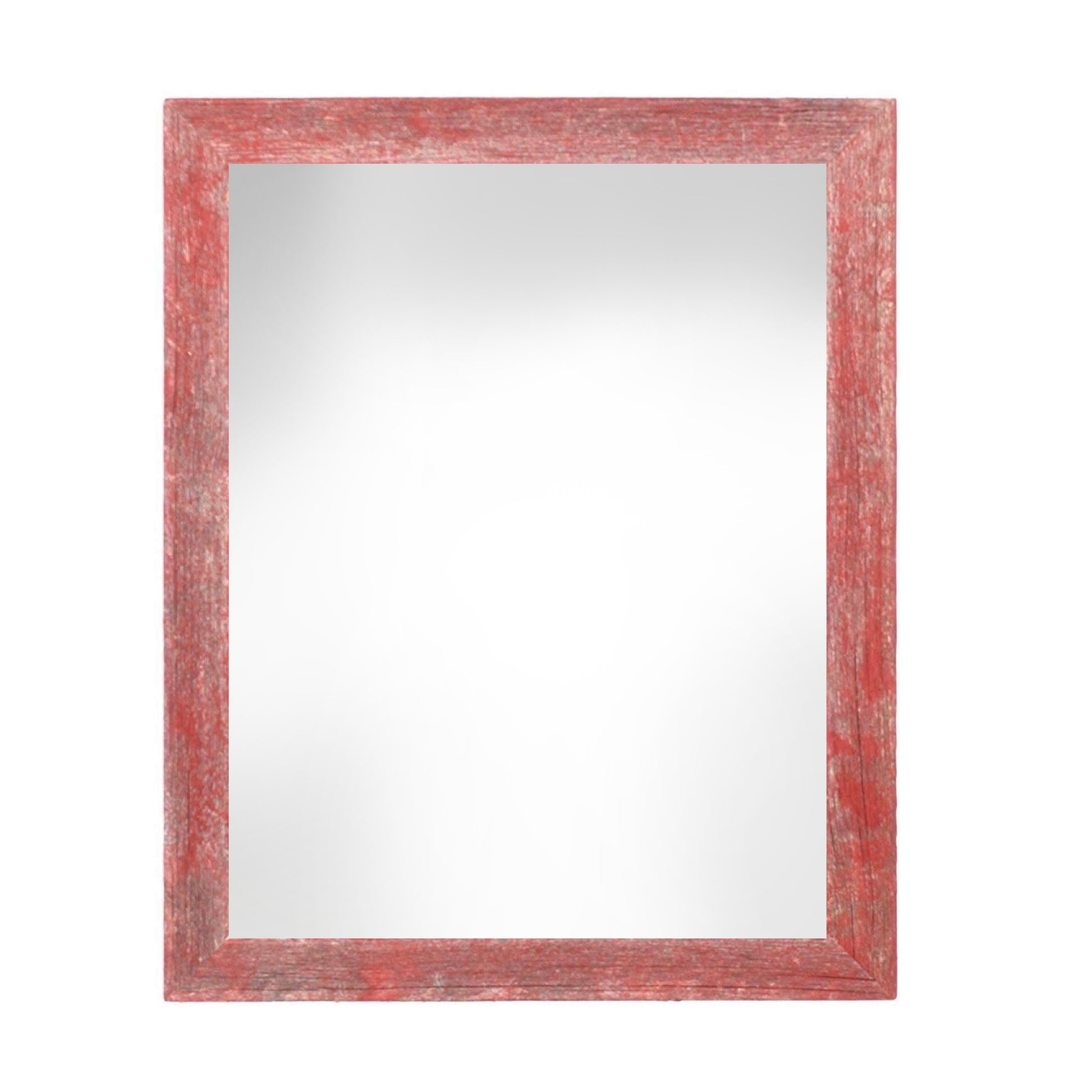 12" x 18" Red Solid Wood Hanging Picture Frame-0