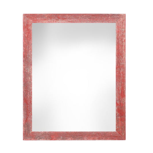 12" x 18" Red Solid Wood Hanging Picture Frame-0
