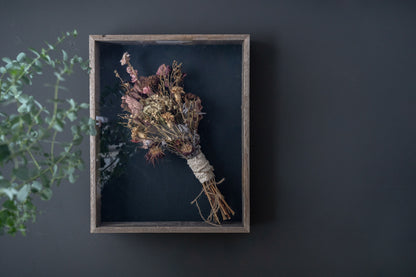 11" x 14" Gray Solid Wood Hanging Picture Frame-5