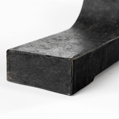 96" Natural And Black Solid Wood And Metal Trestle Base Dining Table-5