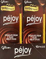 Glico Pejoy Chocolate Cream Filled Biscuit Sticks (20x1.13 OZ)-1