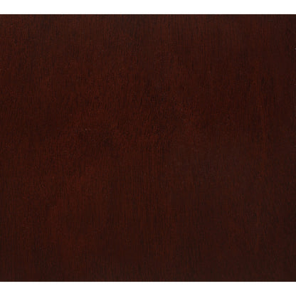 Merlot Solid Wood Queen Bed Frame With Eight Drawers-7