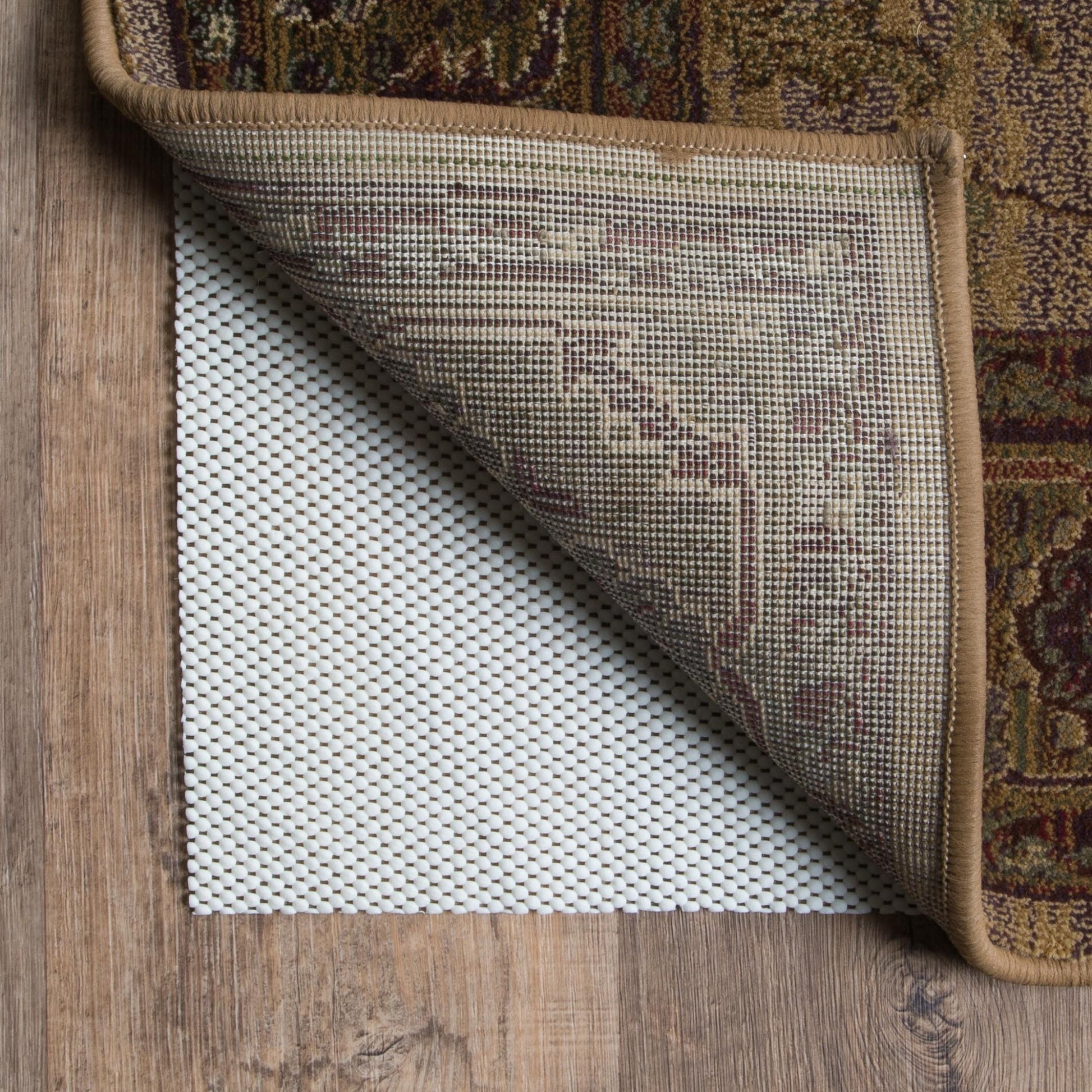 8' x 10' Beige Non Slip Rug Pad-8