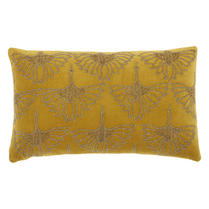 Brilliant Gold Lumbar Pillow-1