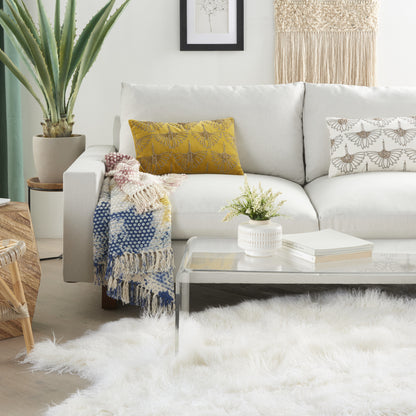 Brilliant Gold Lumbar Pillow-4