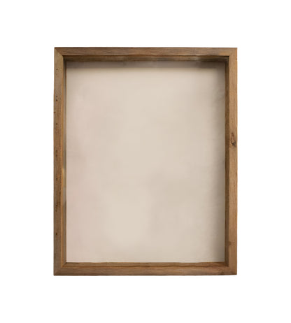6" x 6" Gray Solid Wood Tabletop Picture Frame-1