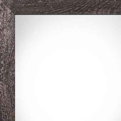 12" x 18" Black Solid Wood Hanging Picture Frame-2