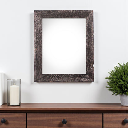 12" x 18" Black Solid Wood Hanging Picture Frame-1
