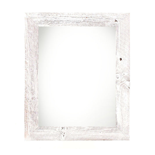 12" x 18" White Solid Wood Hanging Picture Frame-0