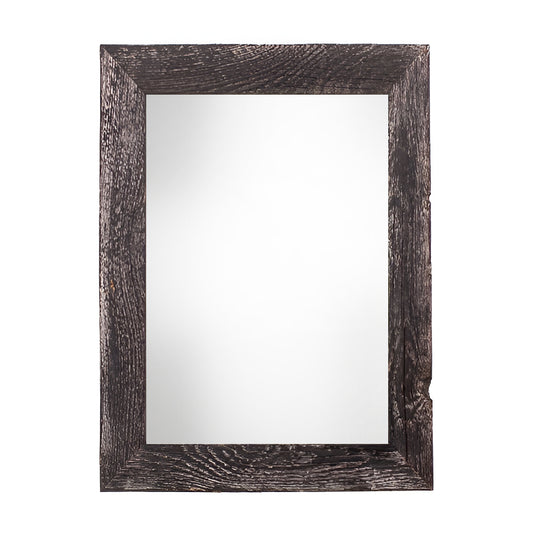 12" x 24" Black Solid Wood Hanging Picture Frame-0
