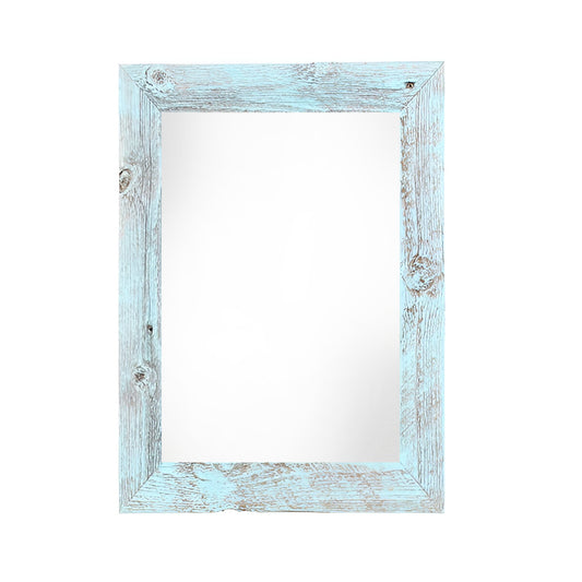 12" x 24" Blue Solid Wood Hanging Picture Frame-0