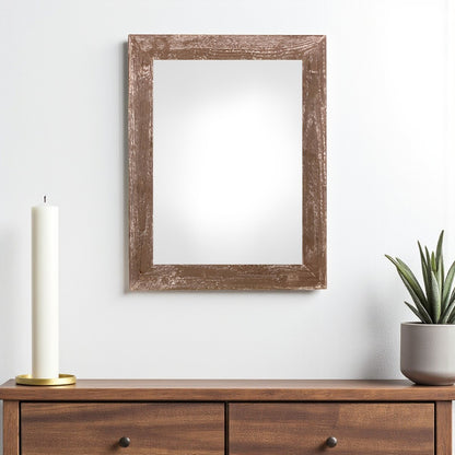 12" x 24" Espresso Solid Wood Hanging Picture Frame-1