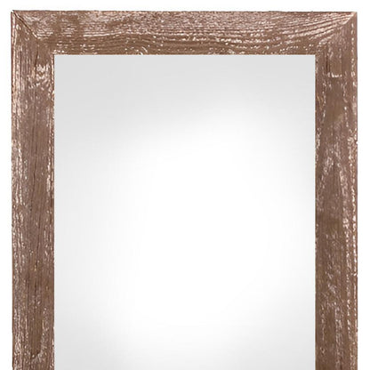 12" x 24" Espresso Solid Wood Hanging Picture Frame-2