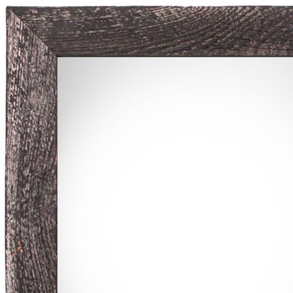 14" x 18" Black Solid Wood Hanging Picture Frame-2