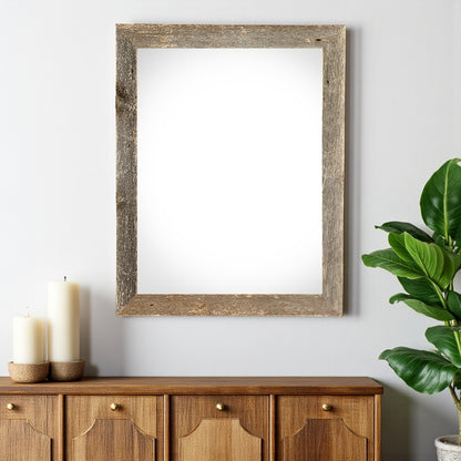 20" x 28" Gray Solid Wood Hanging Picture Frame-1