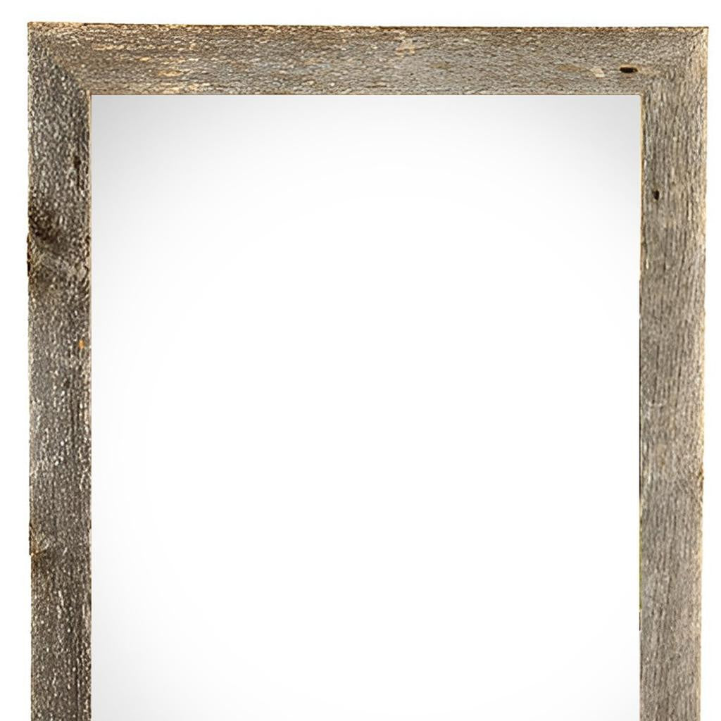 22" x 24" Gray Solid Wood Hanging Picture Frame-2