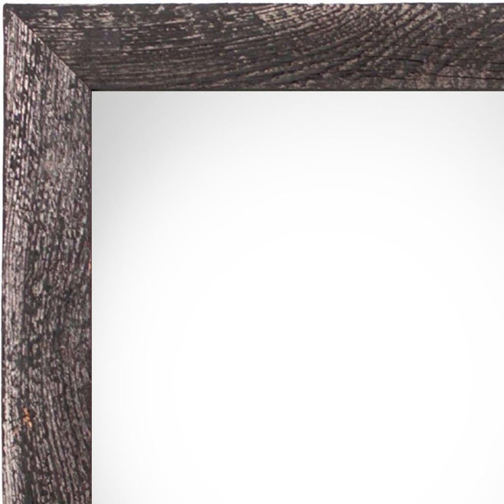 22" x 28" Black Solid Wood Hanging Picture Frame-2