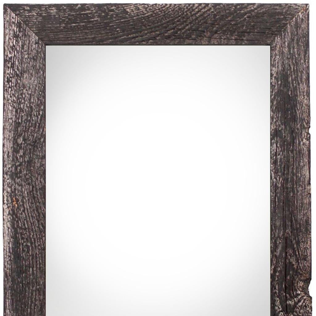 22" x 28" Black Solid Wood Hanging Picture Frame-3