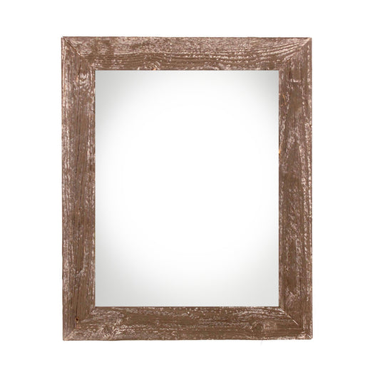 22" x 28" Brown Solid Wood Hanging Picture Frame-0