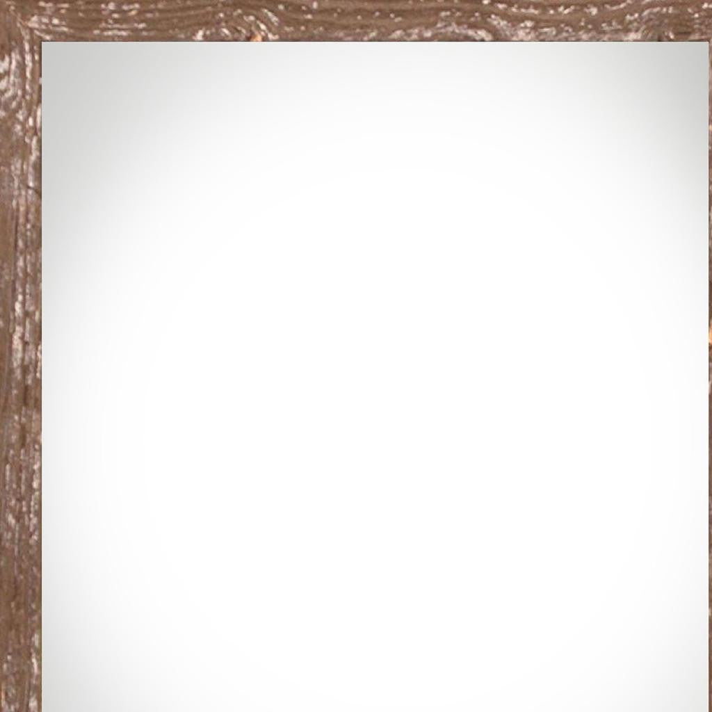 24" x 30" Brown Solid Wood Hanging Picture Frame-2
