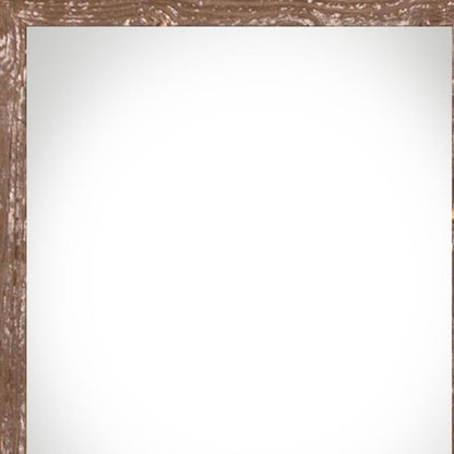 24" x 30" Brown Solid Wood Hanging Picture Frame-2