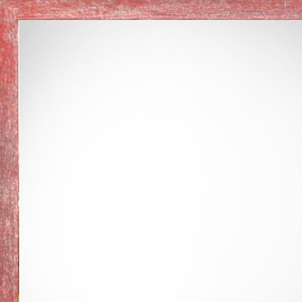 4" x 6" Red Solid Wood Tabletop Picture Frame-3