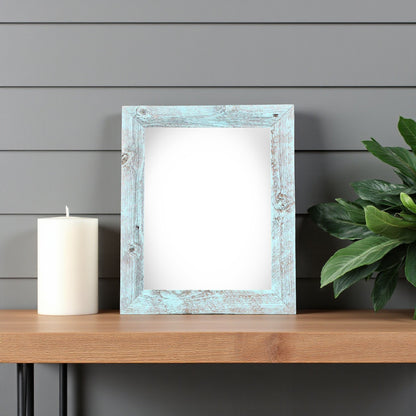 5" x 7" Blue Solid Wood Tabletop Picture Frame-1