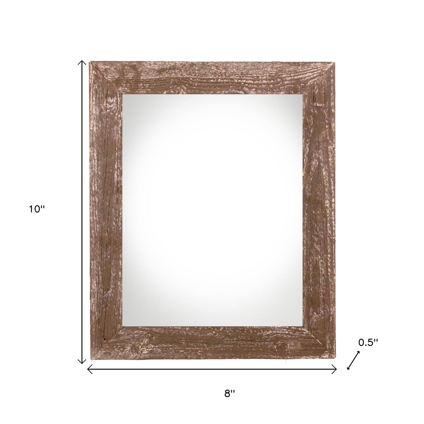 5" x 7" Brown Solid Wood Tabletop Picture Frame-6