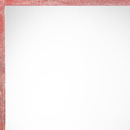 8" x 10" Red Solid Wood Tabletop Picture Frame-2