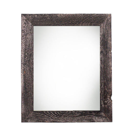 9" x 12" Black Solid Wood Hanging Picture Frame-0