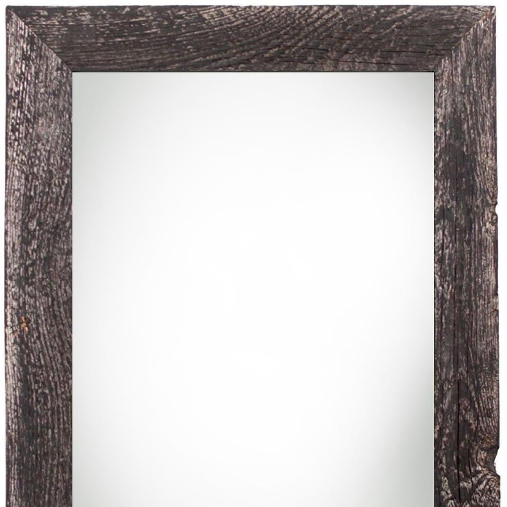 9" x 12" Black Solid Wood Hanging Picture Frame-3