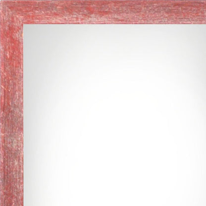 9" x 12" Red Solid Wood Hanging Picture Frame-2