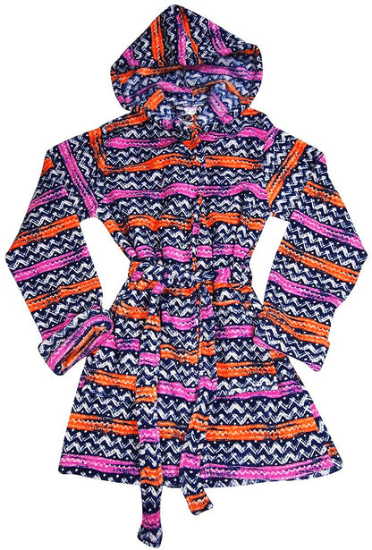 B.O.P.J. - Ladies Long Sleeve Fleece Robe-9