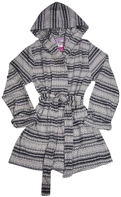 B.O.P.J. - Ladies Long Sleeve Fleece Robe-13