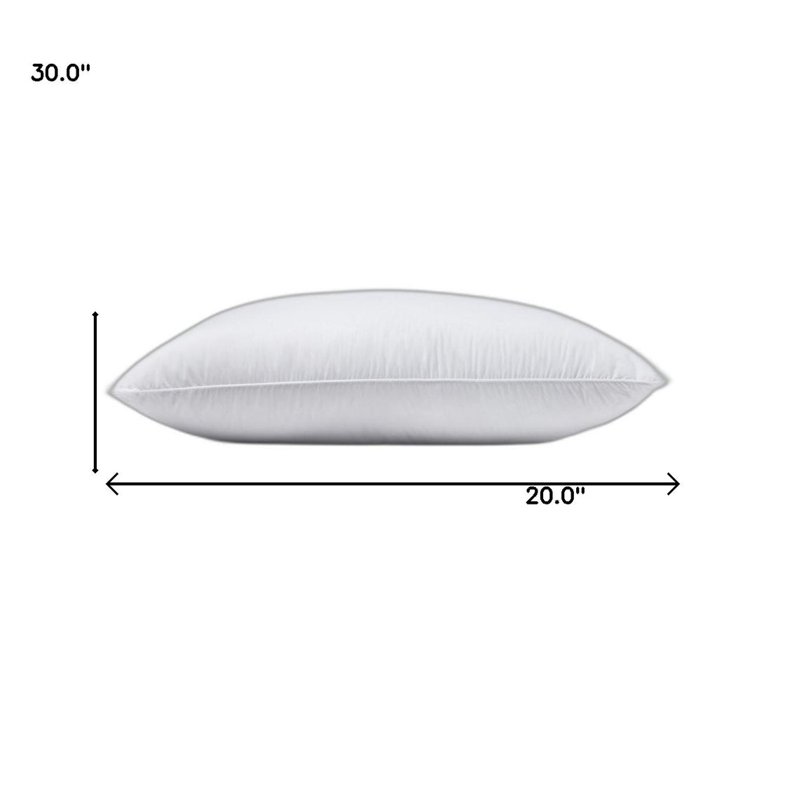 Lux Sateen Down Alternative Queen Size Firm Pillow-3