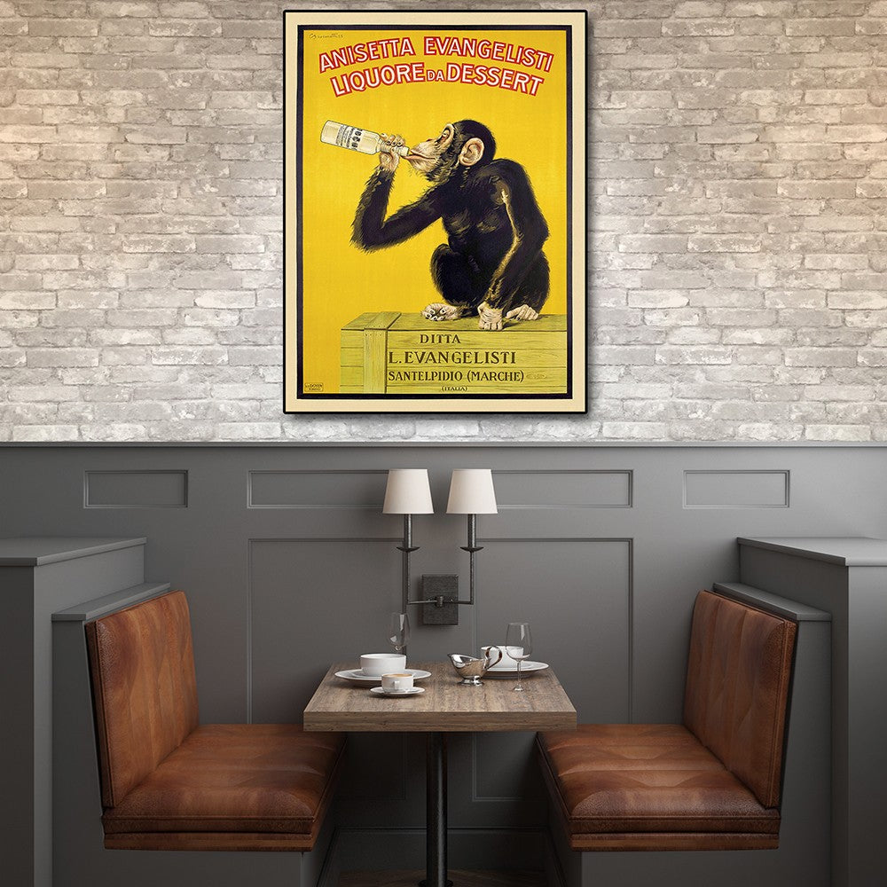 Anisetta Evangelisti Italian Liquor Unframed Print Wall Art-5