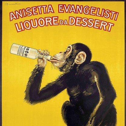 Anisetta Evangelisti Italian Liquor Unframed Print Wall Art-4