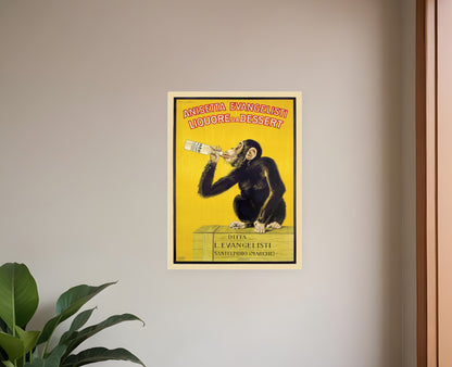 Anisetta Evangelisti Italian Liquor Unframed Print Wall Art-1