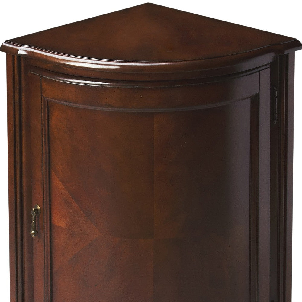 23" Dark Brown Standard Accent Cabinet-4