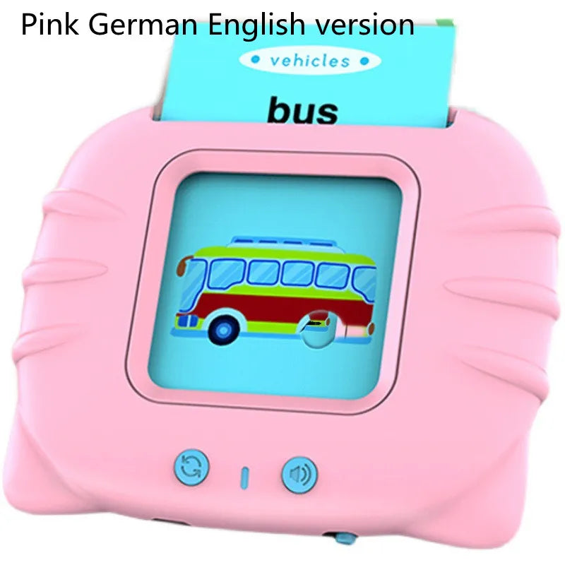 Children's Bilingual Educational Card Learning Machine