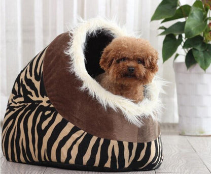 The Enchanted Pet Haven: A Cozy Jungle Retreat For Your Furry Friend-1