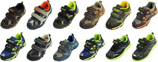 Kids Child Boys Lightweight Fashion Sneakers Running Casual Athletic-0